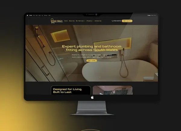 Pro Tech Plumbing website